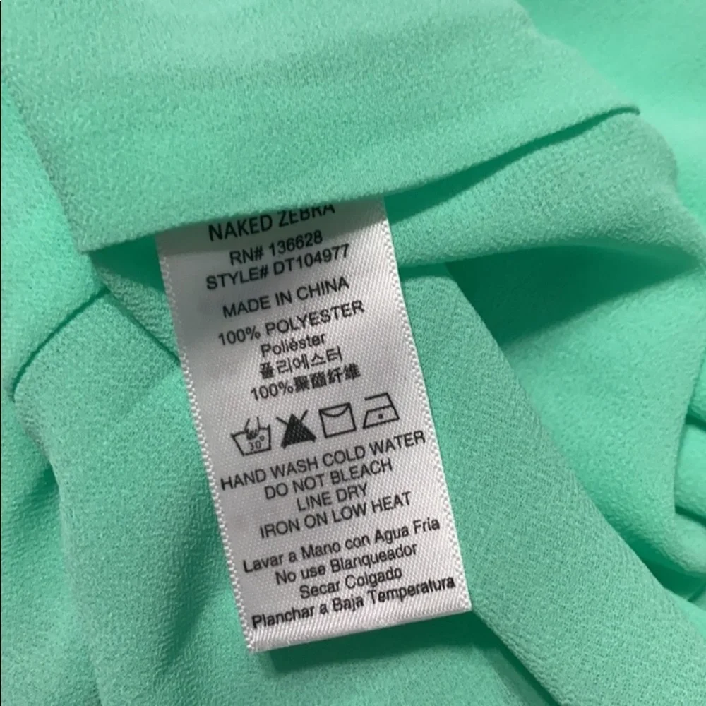 NWT Naked Zebra top - Picture 5 of 5